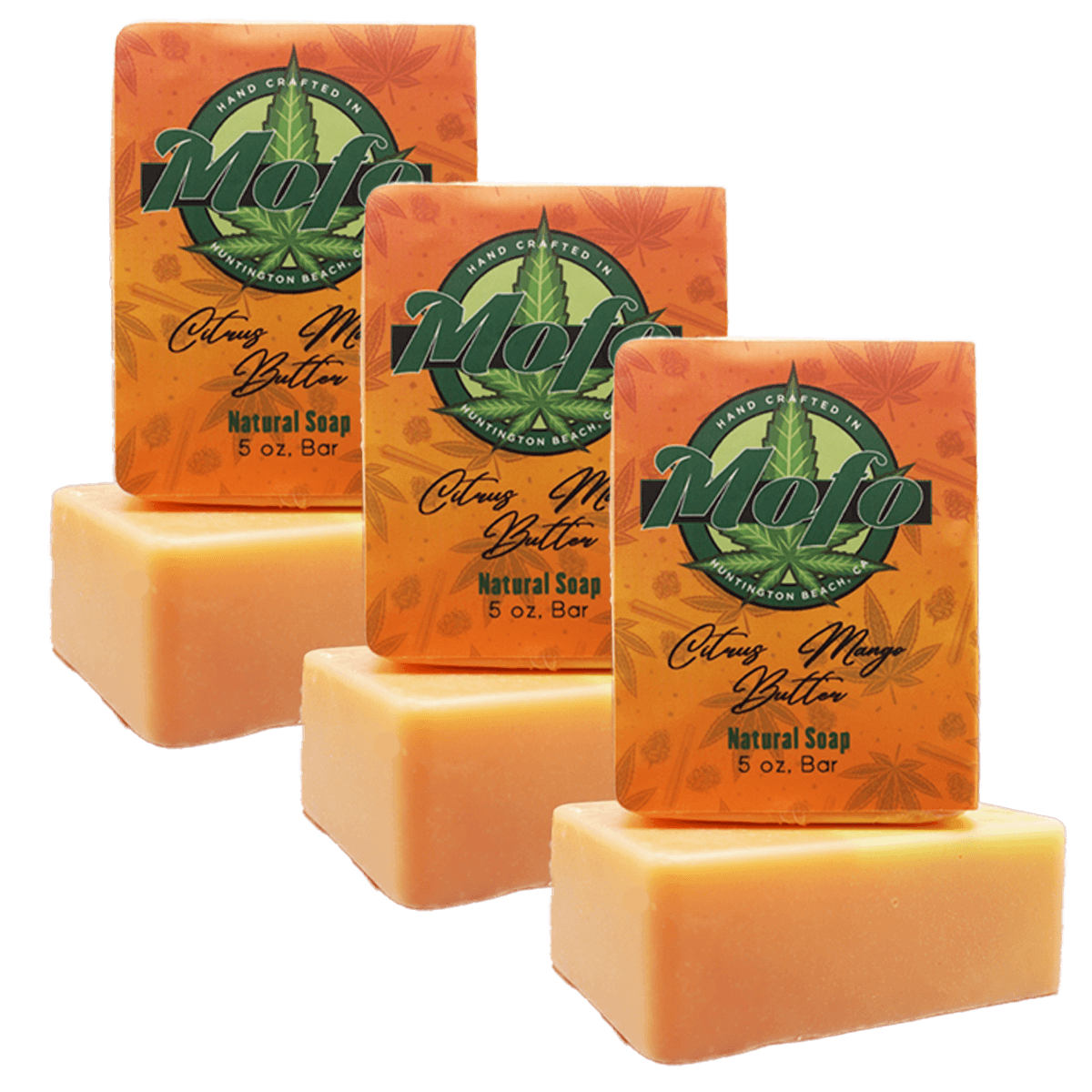 3X Citrus Mango Butter Soaps - Mofo