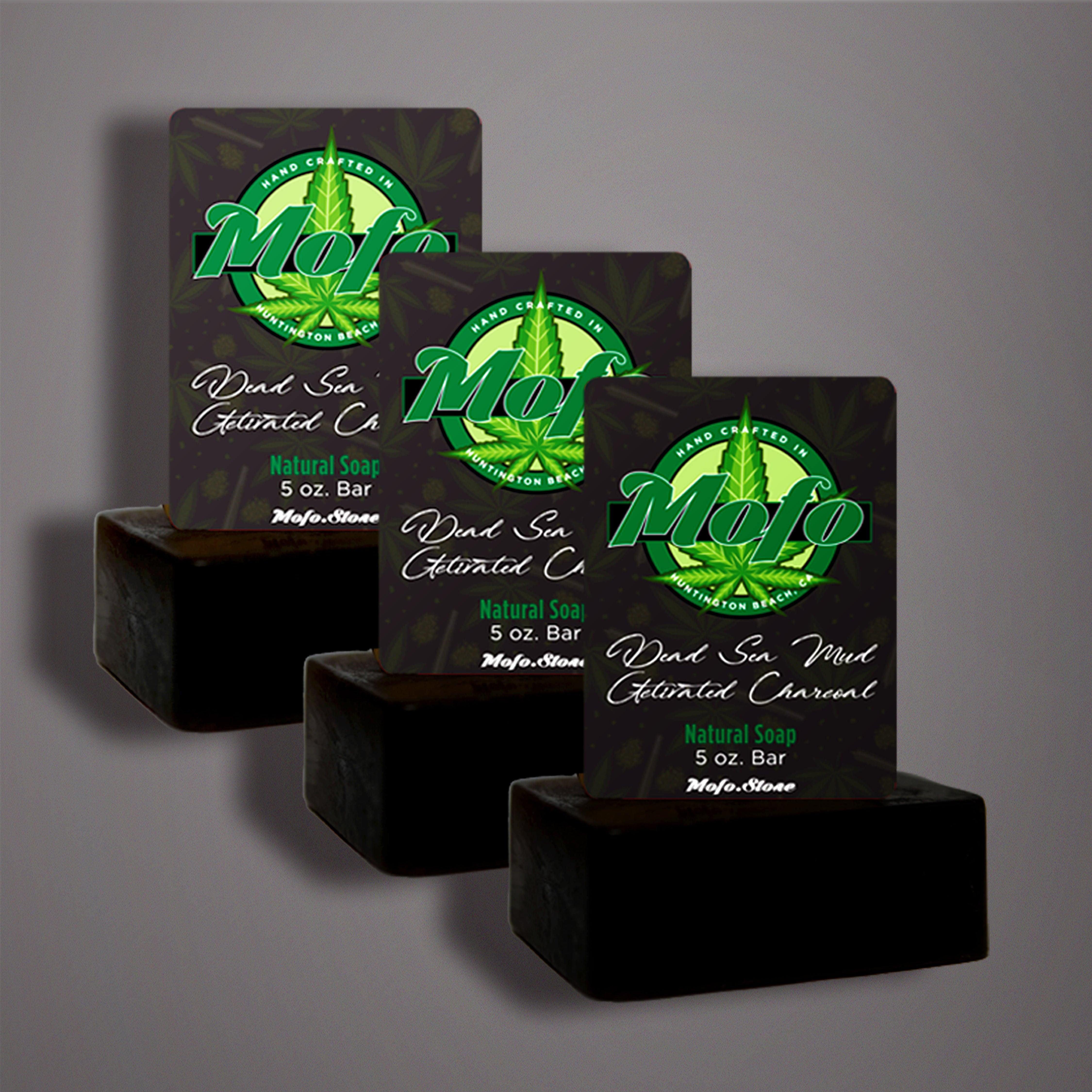 3X Dead Sea Mud Soap Natural Soap Bundle - Mofo