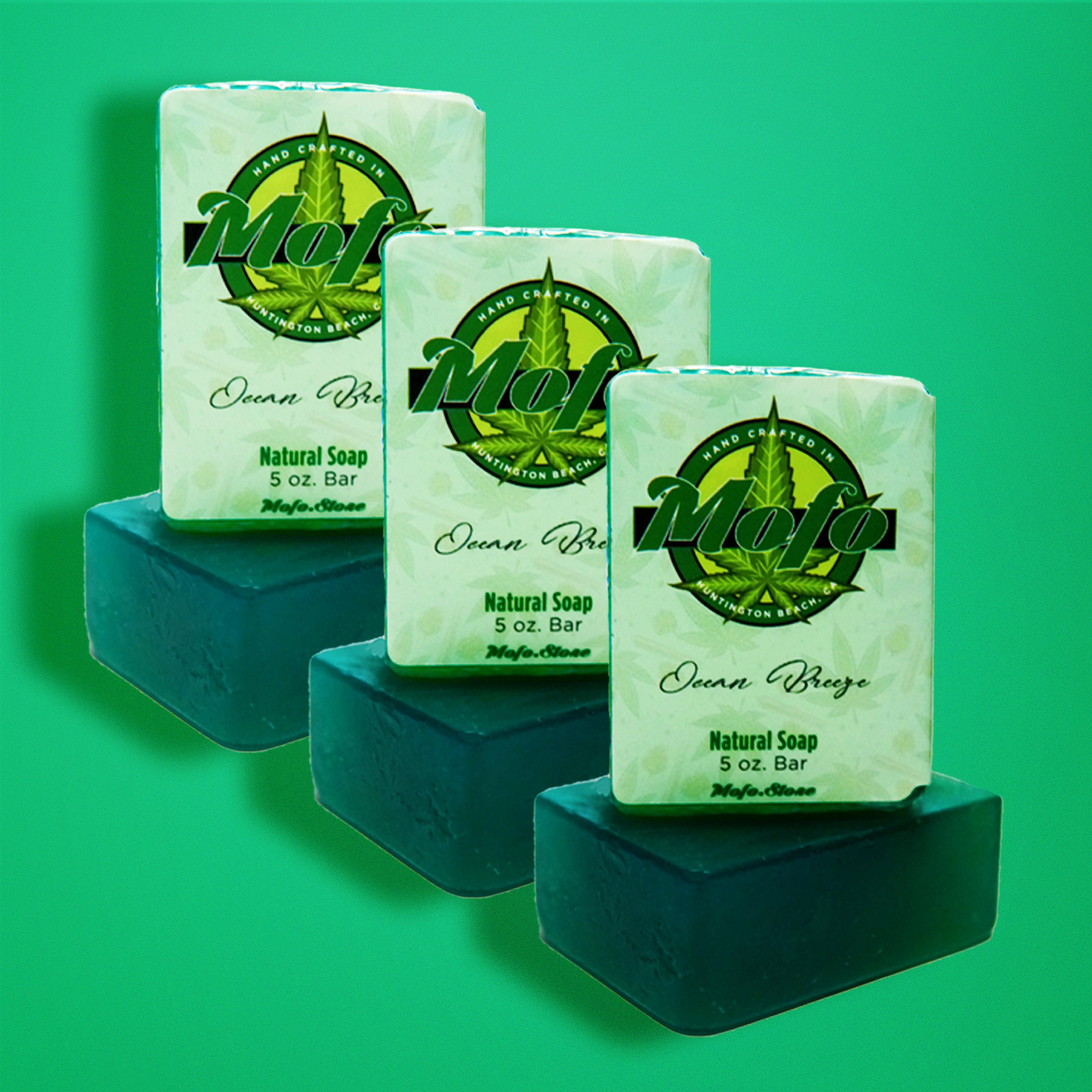 3X Ocean Breeze Soap Natural Soap Bundle - Mofo