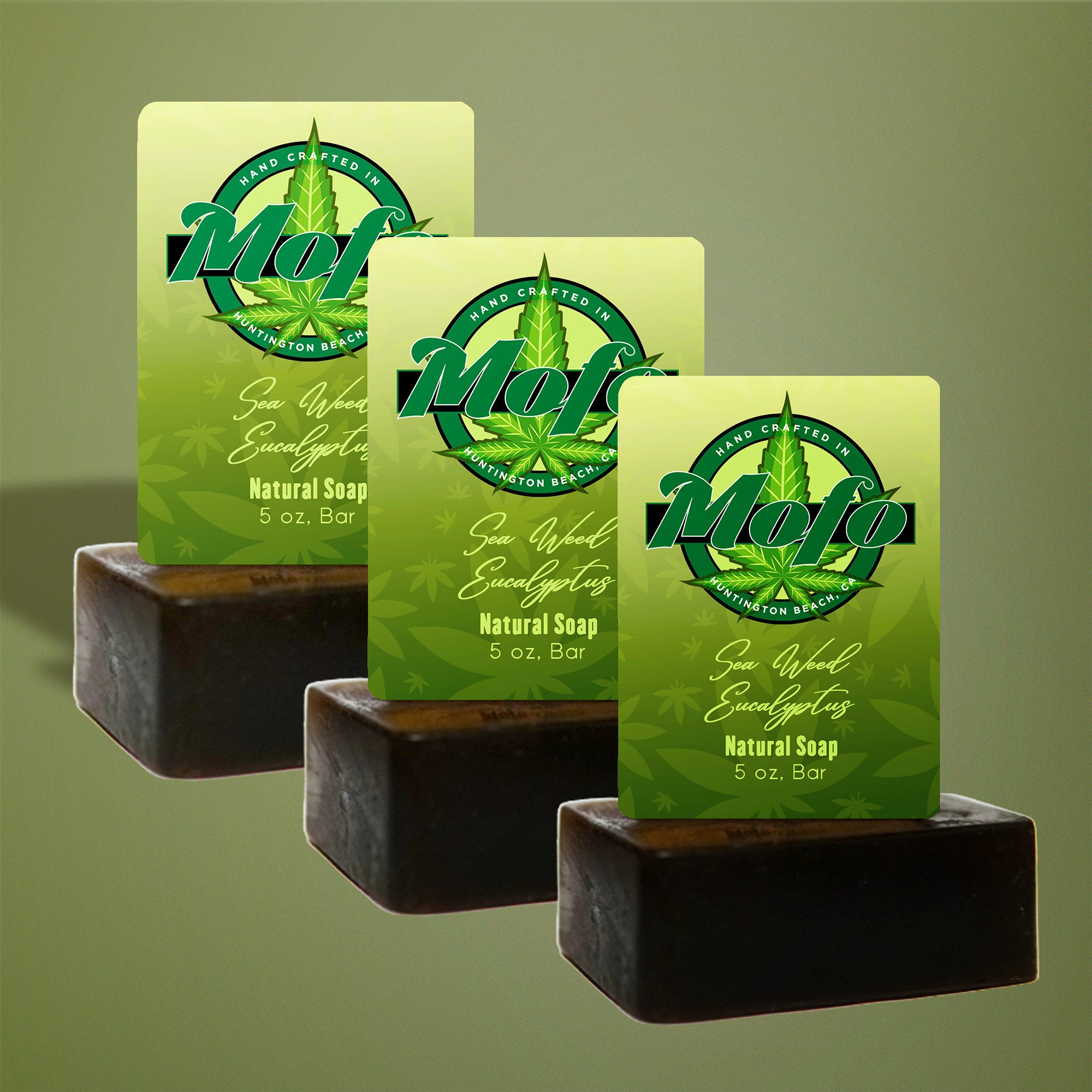 NEW 3x Sea Weed Eucalyptus Soap Bundle