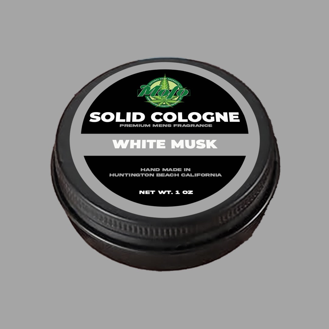 White Musk Solid Cologne