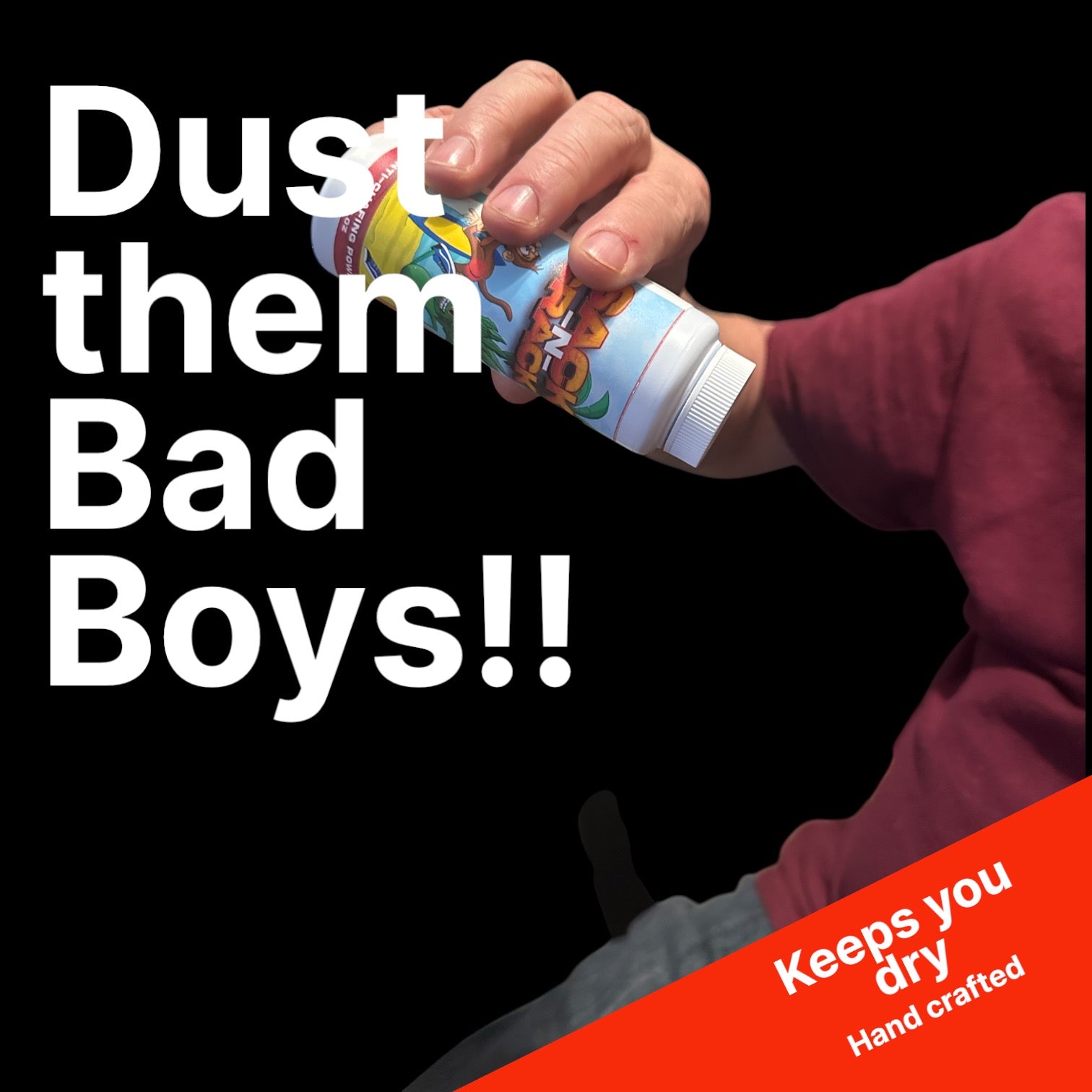 Sack N crack Anti Chafing Powder