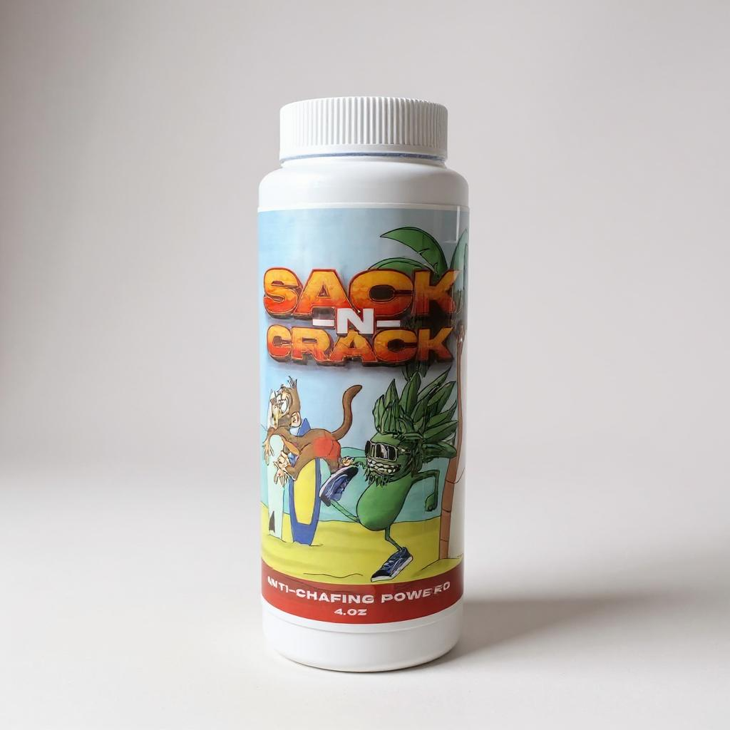 Sack N crack Anti Chafing Powder