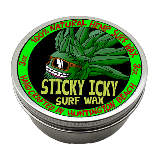 Natural Hemp "Sticky Icky" Surf Wax