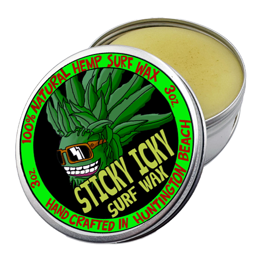 Natural Hemp "Sticky Icky" Surf Wax