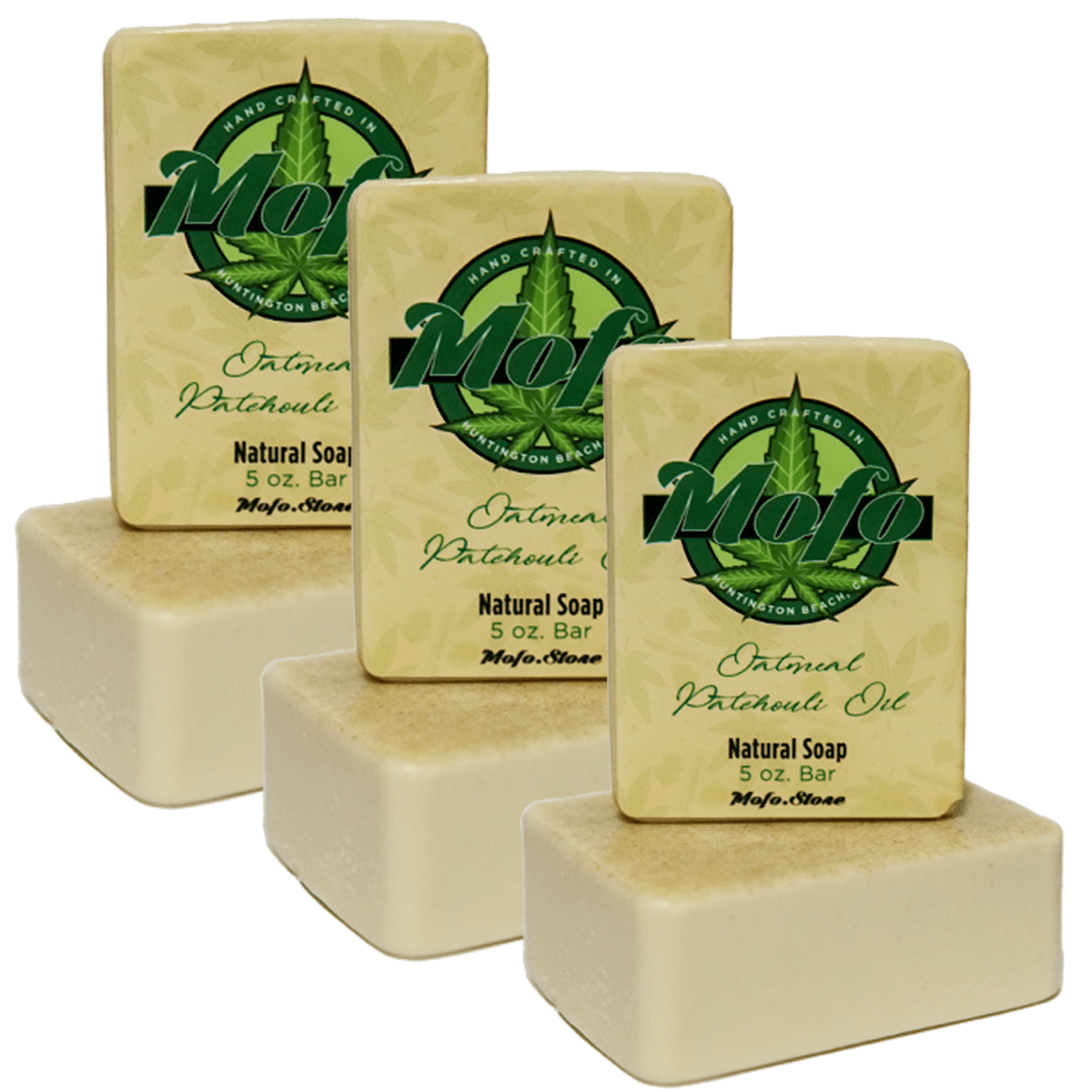 3X Oatmeal and Patchouli oil soap - Mofo